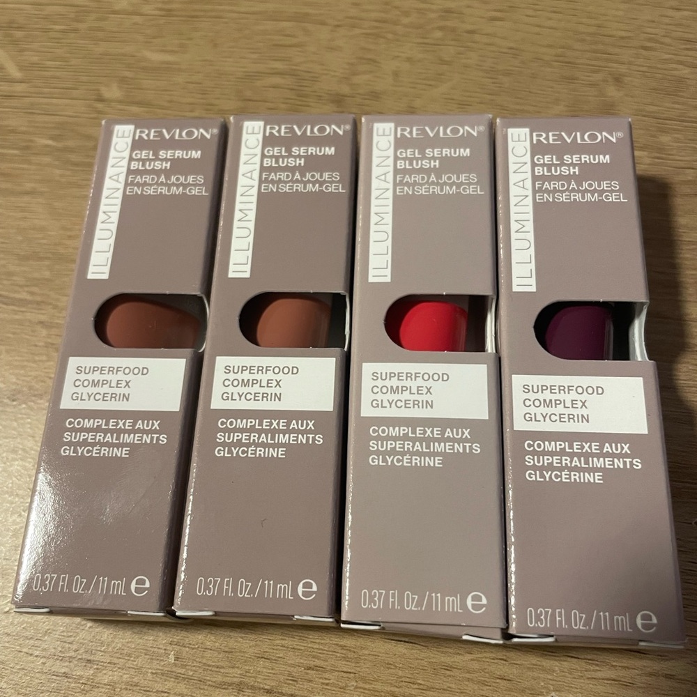 4x Revlon Illuminance Gel Blush